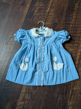 Vintage Nannette Swan Dress